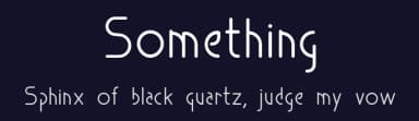 Something by di Marques — Sans Serif Font — thumbnail 2