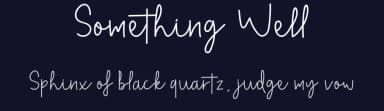 Something Well by RantautypeStudio — Script Handwritten Font — thumbnail 2