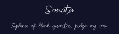 Sonata by HDPro — Script Handwritten Font — thumbnail 2