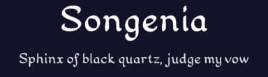 Songenia by Sal Spring — Script Handwritten Font — thumbnail 2