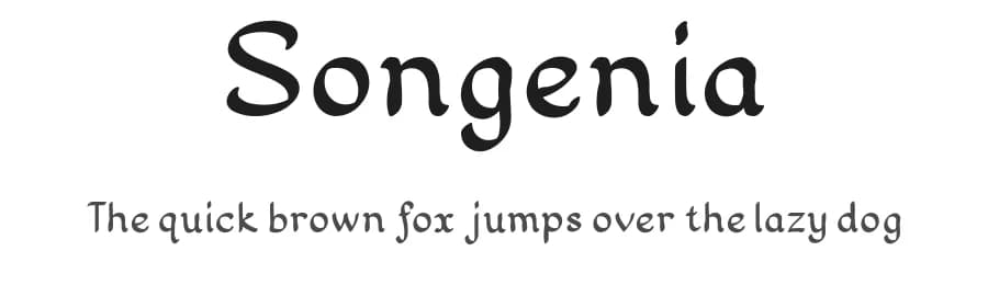 Songenia by Sal Spring — Script Handwritten Font