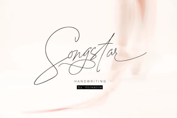 Songstar Font by Rt Creative — Script Handwritten Font