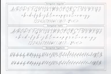 Songstar Font by Rt Creative — Script Handwritten Font — thumbnail 8