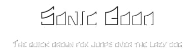 Sonic Boom by Ittype — Script Handwritten Font — thumbnail 1