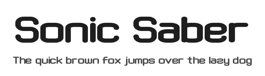Sonic Saber by Letterafa Studio — Sans Serif Font