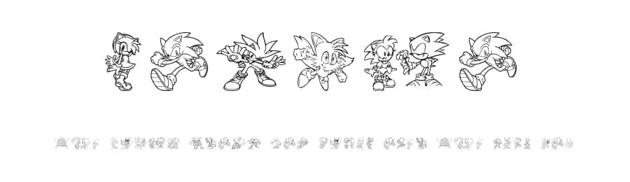 Sonico by Ding Bang — Dingbats Font