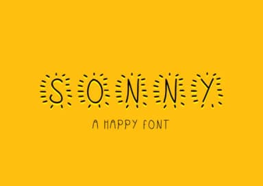 Sonny Font by GraphicsBam Fonts — Script Handwritten Font — thumbnail 1