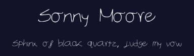 Sonny Moore by CG Ness — Script Handwritten Font — thumbnail 2