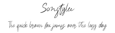 Sonstylee by Skiiller Studio — Script Handwritten Font — thumbnail 1