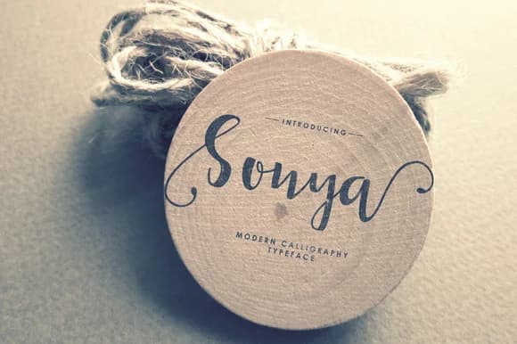 Sonya Script Font by Tegaki — Script Handwritten Font