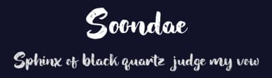 Soondae by Vunira Design — Script Handwritten Font — thumbnail 2