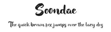 Soondae by Vunira Design — Script Handwritten Font — thumbnail 1