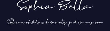 Sophia Bella by madeDeduk — Script Handwritten Font — thumbnail 2