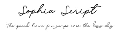 Sophia Script by Floral Studio — Script Handwritten Font — thumbnail 1