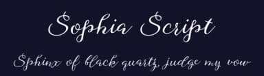 Sophia Script by Ianmikraz — Script Handwritten Font — thumbnail 2