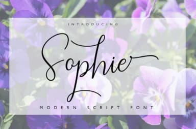 Sophie Font by Rudistudio — Script Handwritten Font — thumbnail 1