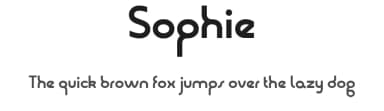 Sophie by Benoît Sjöholm — Sans Serif Font — thumbnail 1