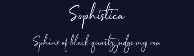 Sophistica by 50Fox Studio — Script Handwritten Font — thumbnail 2