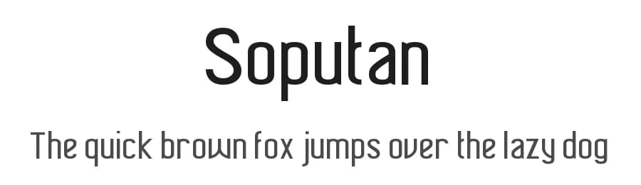 Soputan by Sudar Moko — Sans Serif Font — preview 1