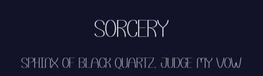 Sorcery by Andi Moz — Script Handwritten Font — thumbnail 2