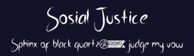 Sosial Justice by NihStudio — Script Handwritten Font — thumbnail 2