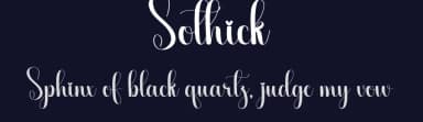 Sothick by Scratchones — Script Handwritten Font — thumbnail 2
