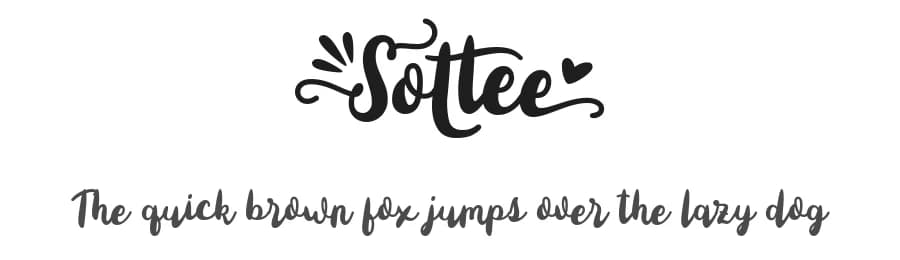 Sottee by 7NTypes — Script Handwritten Font