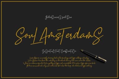 Soul Amsterdams Duo Font by Meutuwah — Script Handwritten Font — thumbnail 8