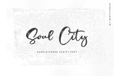 Soul City Font by BennyDesigns — Script Handwritten Font — thumbnail 1