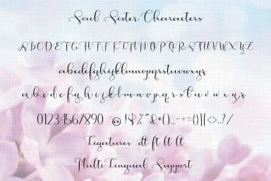 Soul Sister Font by beeart009 — Script Handwritten Font — thumbnail 5