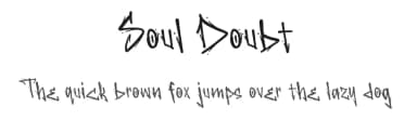Soul Doubt by Allouse Studio — Script Handwritten Font — thumbnail 1