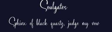 Soulgates by Runsell Studio — Script Handwritten Font — thumbnail 2