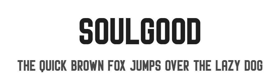 Soulgood by Shanaya Studio — Sans Serif Font
