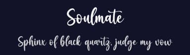 Soulmate by Graphix Line Studio — Script Handwritten Font — thumbnail 2
