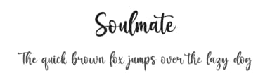 Soulmate by Graphix Line Studio — Script Handwritten Font — thumbnail 1