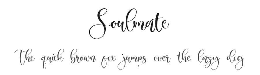 Soulmate by Erik Studio — Script Handwritten Font