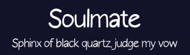 Soulmate by Muharima Rasyid — Script Handwritten Font — thumbnail 2