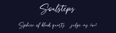 Soulsteps by Maulana Creative — Script Handwritten Font — thumbnail 2