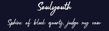 Soulyouth by Allouse Studio — Script Handwritten Font — thumbnail 2