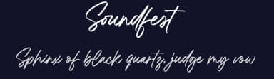 Soundfest by Namara Creative — Script Handwritten Font — thumbnail 2