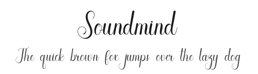 Soundmind by FreshtypeINK — Script Handwritten Font