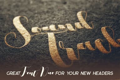 Soundtrack Font Duo Font by JumboDesign — Script Handwritten Font — thumbnail 4