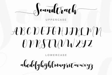 Soundtrack Font Duo Font by JumboDesign — Script Handwritten Font — thumbnail 7