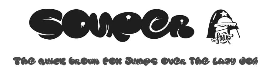 Souper 3 by soup — Script Handwritten Font