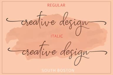South Boston Font by aminmario — Script Handwritten Font — thumbnail 8