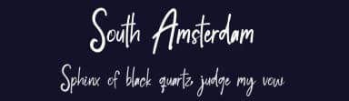 South Amsterdam by Kateeng Ciu — Script Handwritten Font — thumbnail 2