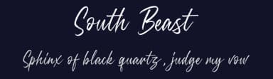 South Beast by Blankids — Script Handwritten Font — thumbnail 2