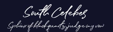 South Celebes by Azetype Studio — Script Handwritten Font — thumbnail 2