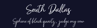 South Dallas by ReyreyBlue — Script Handwritten Font — thumbnail 2