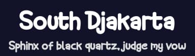 South Djakarta by Jadatype — Script Handwritten Font — thumbnail 2